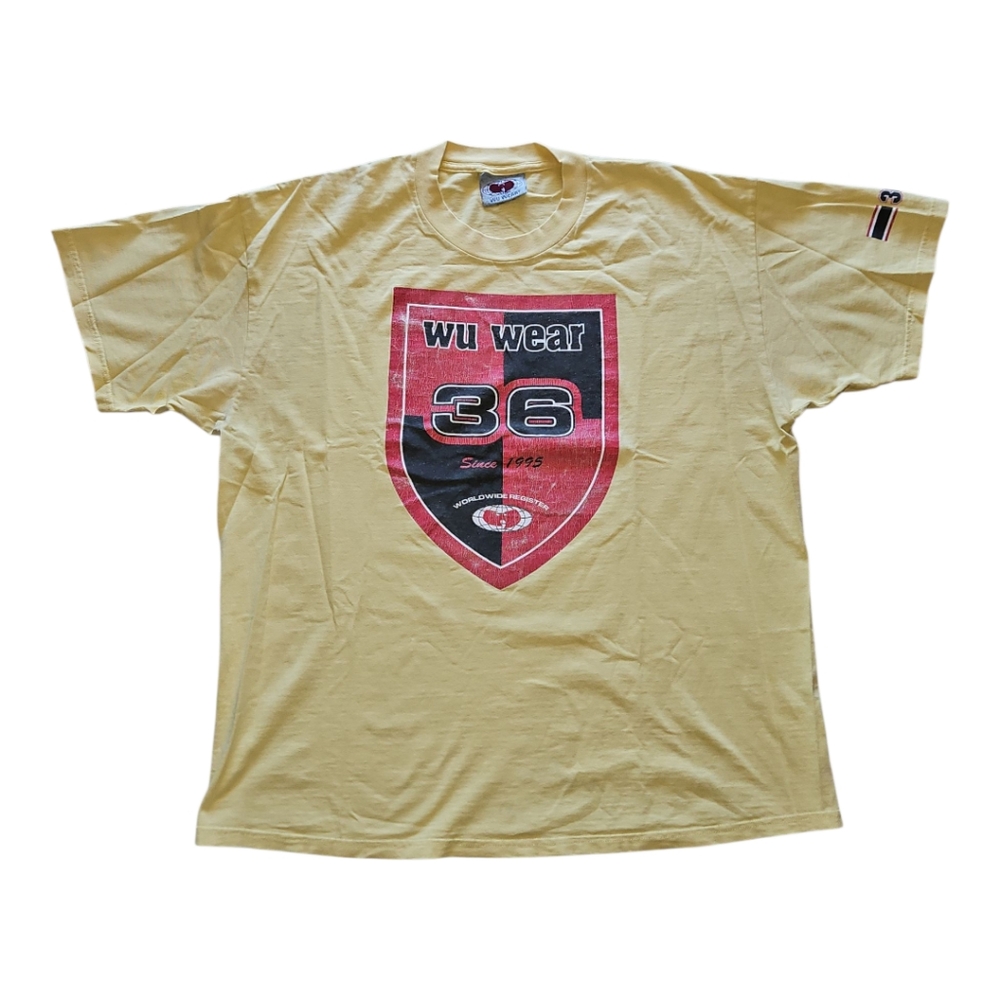 Wu-tang Wu Wear Vintage T-shirt  Rare Short Sleeve Mens XL